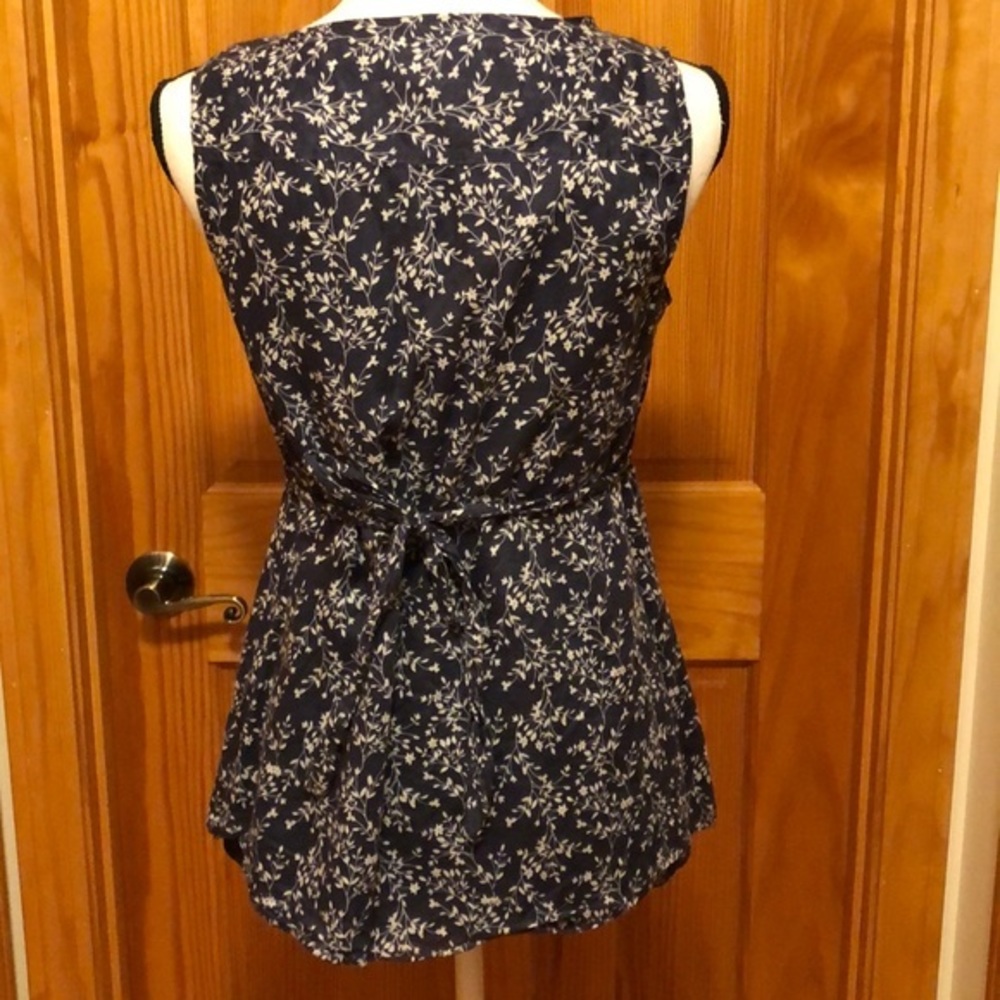 Beautiful Banana Republic Cotton TieBack‎ Tank Sz 4 - Picture 3 of 8